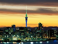 Evening Glow, Auckland, New Zealand